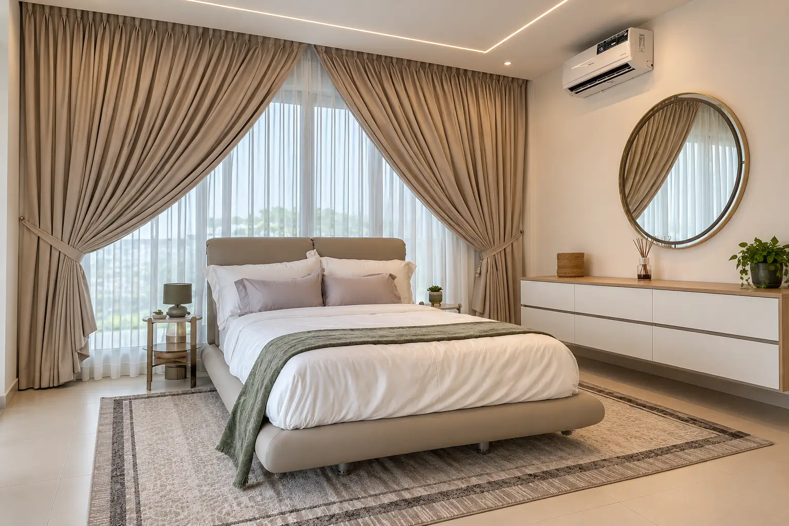 Bedroom at Fort Haus in Lagos
